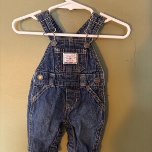 Newborn Classic Blue Overalls